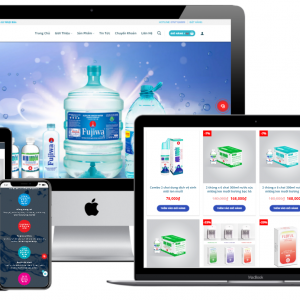 thiết kế website bán nước uống