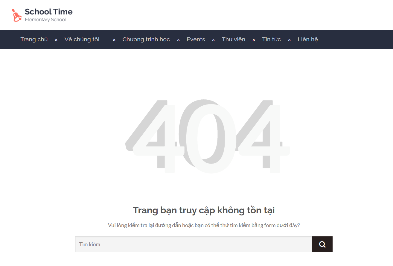 làm đẹp trang 404 flatsome theme