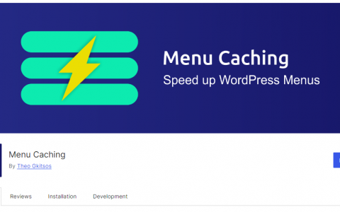 Tối ưu menu cho website WordPress với Menu Caching