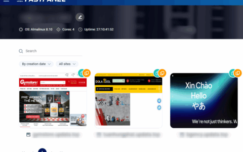 Hướng dẫn cách reset mật khẩu FastPanel nhanh chóng