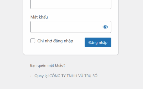 Cách xoá link Chính sách bảo mật ở trang đăng nhập WordPress