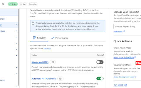 Hướng dẫn cách bật Under Attack Cloudflare