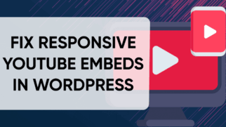 Sửa lỗi hiển thị video khi nhúng Youtube vào WordPress